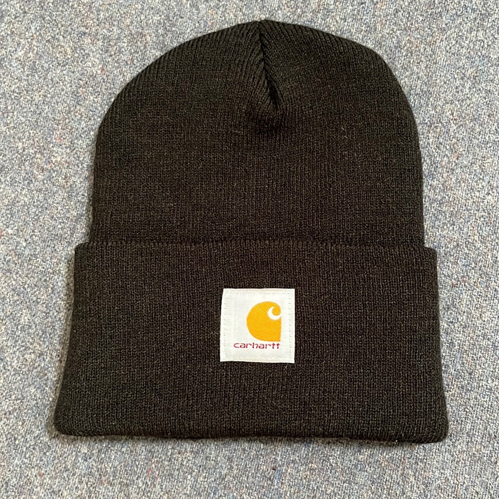 Carhartt Work Wear Knit Cuffed Beanie Black